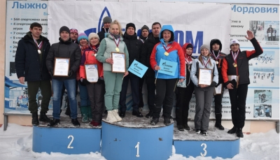 Газовики Мордовии провели корпоративную Спартакиаду по лыжным гонкам